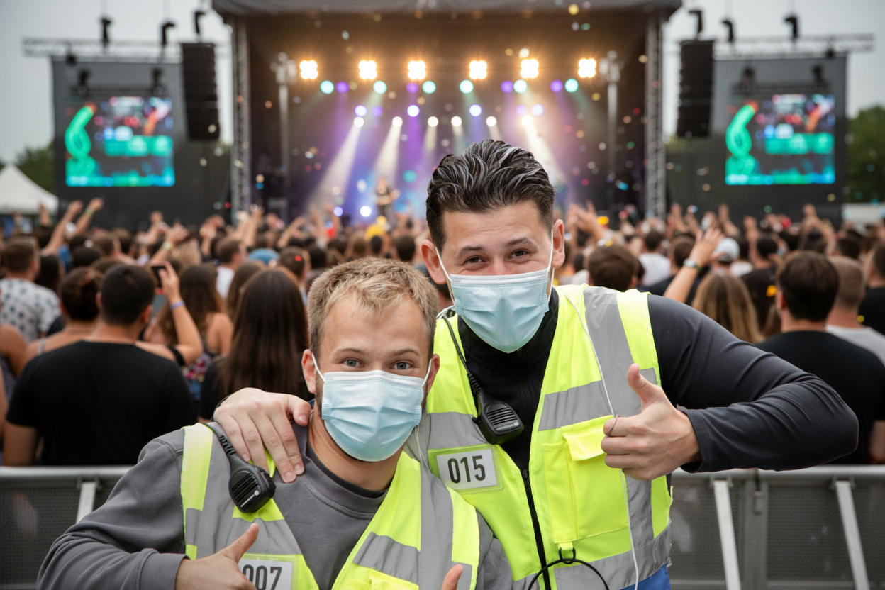 Großveranstaltungsschutz Banner